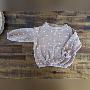 Rylee and Cru Dot Pullover Sweater 6-12m